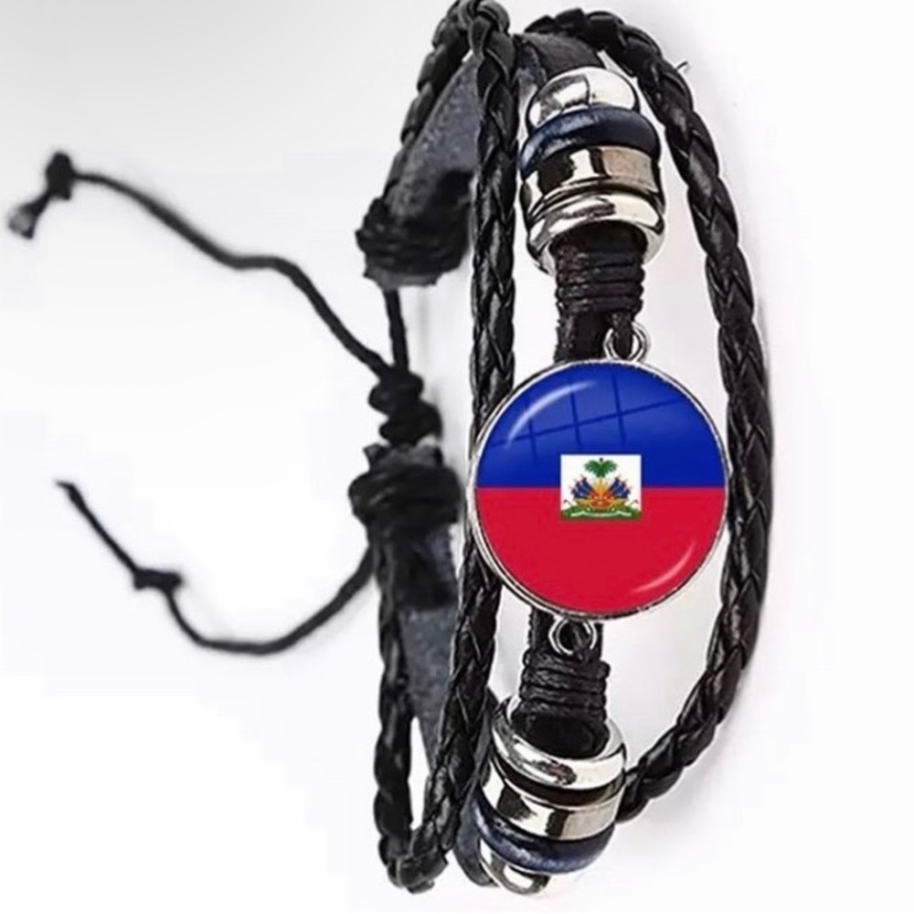Haitian Flag Bracelet